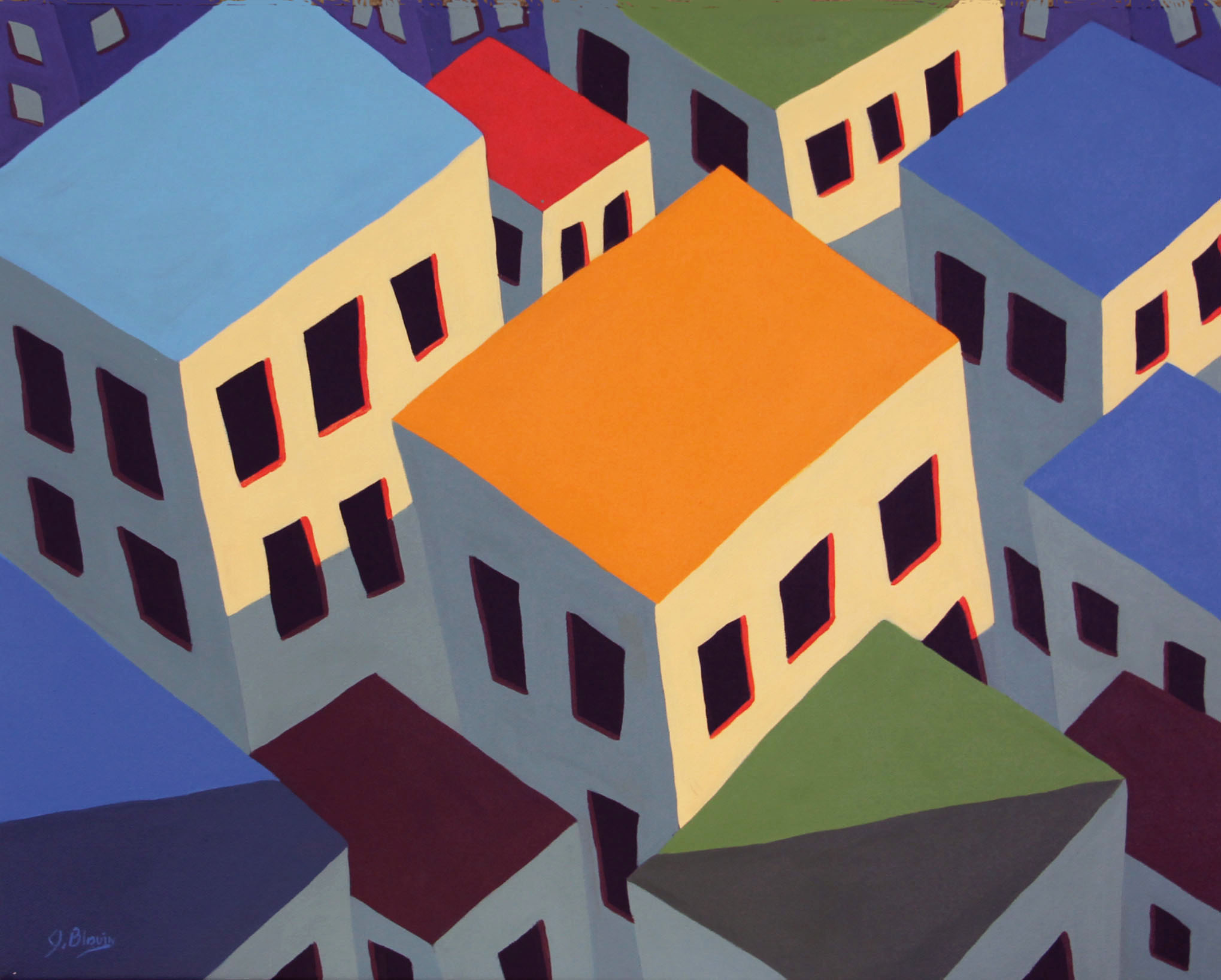 OEUVRE DE JOCELYN BLOUIN