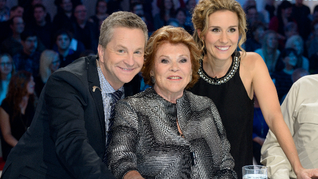 André Robitaille, Janette Bertrand, Édith Cochrane © photo: Karine Dufour