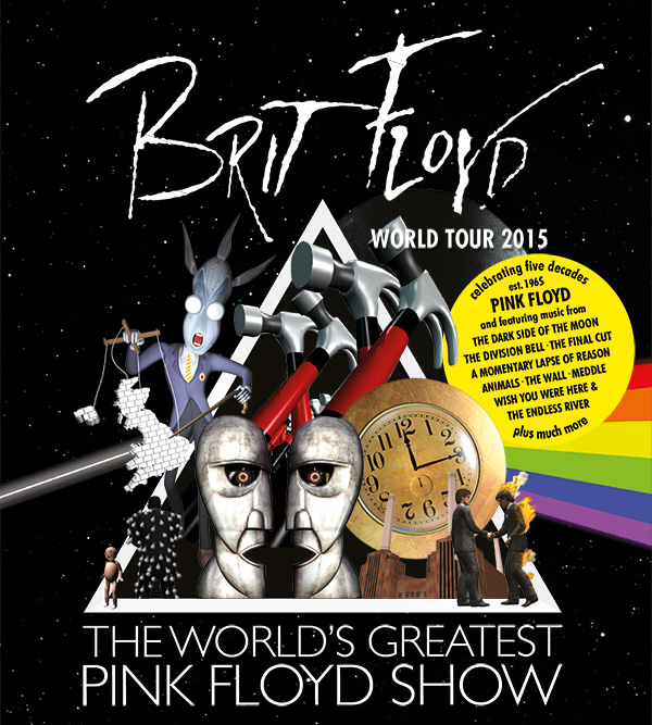 Brit Floyd le 6 avril 2015 au Grand Théâtre de Québec