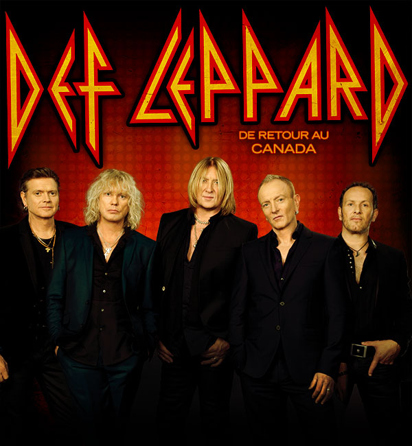 Def Leppard le samedi 2 mai 2015 au Centre Bell