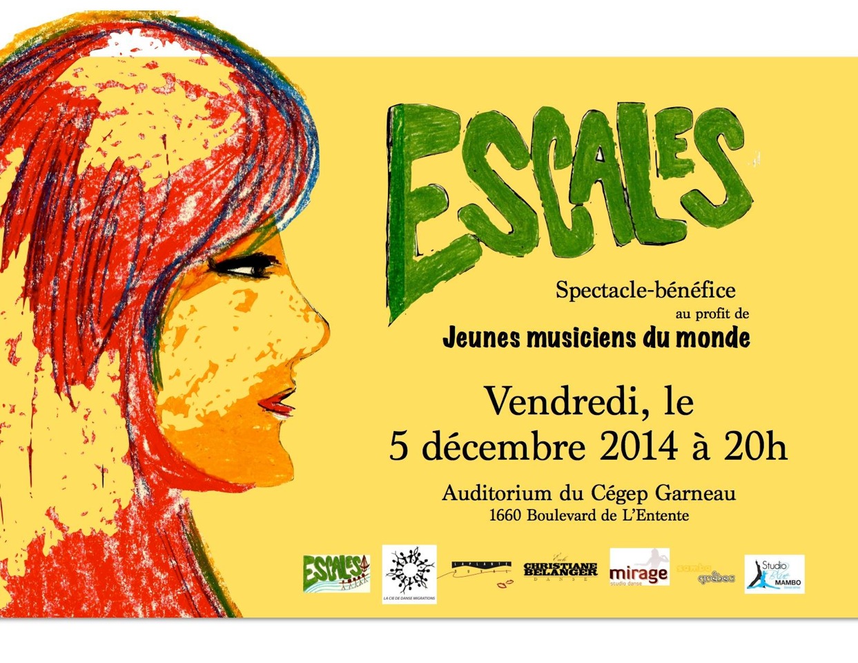 Spectacle-bénéfice ESCALES