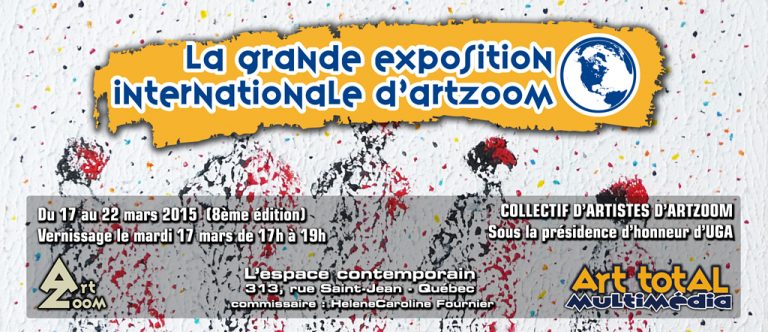 La grande exposition internationale d&rsquo;ArtZoom 8ème édition
