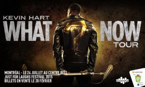 Kevin Hart le  24 juillet  au Centre Bell