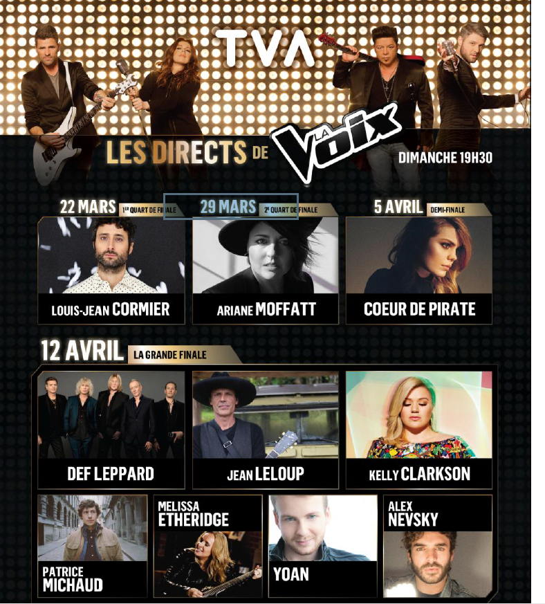 Les Directs de La Voix III 
