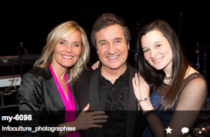 Marie-Josée Taillefer, René Simard, Rosalie Simard © Marc Young