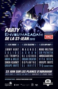 Le Party Envol et Macadam de la St-Jean