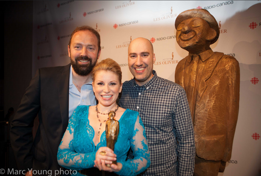 Julien Tapp, Cathy Gauthier, Pierre Folla  © photo: Marc Young