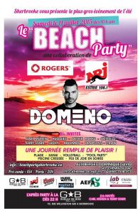 Beach party de Sherbroke