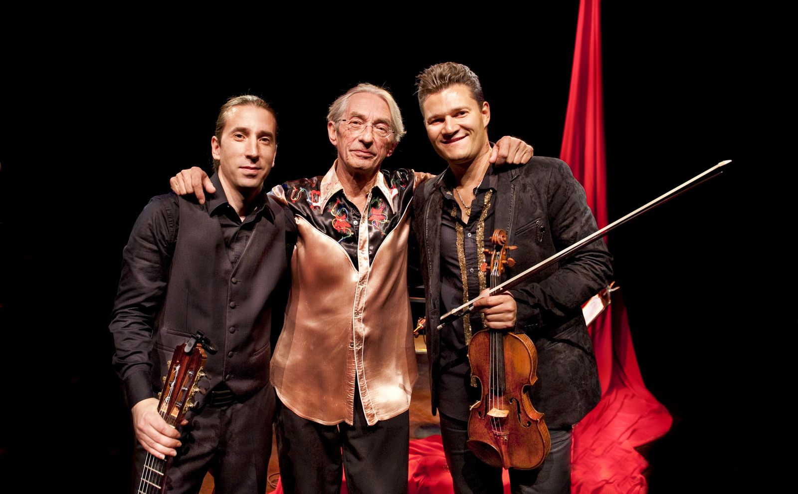 Lorca Richard Desjardins, Alexandre Da Costa et Alexandre Éthier © photo: Pierre Crépô