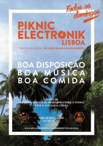 Une nouvelle destination pour le Piknic Électronik : Lisbonne