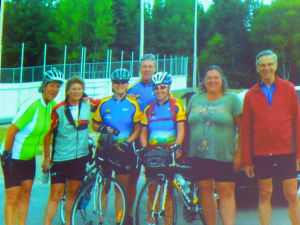 Les 7 cyclistes qui ont fait la Côte-Nord à vélo