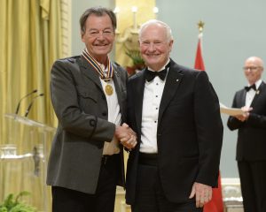 Walter Boudreau -Crédit photo: MCpl Vincent Carbonneau, Rideau Hall