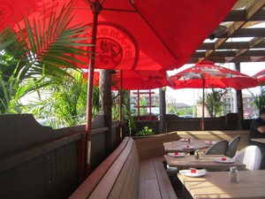 La terrasse du Garby Resto-Pub-Traiteur de Charny