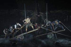 Normand D'Amour, David Savard, la troupe de Moby Dick © Yves Renaud