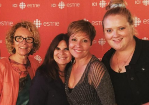 Danielle Trottier, Guylaine Tremblay, Marie-Chantal Perron et Debbie Lynch-White a © photo: courtoisie de Radio-Canada