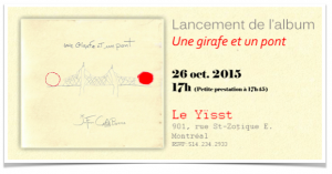 L'album: Une girafe et un pont