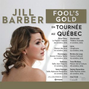 Jill Barber au Québec