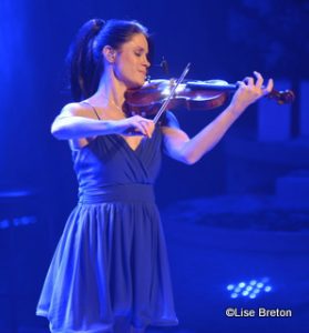 La violoniste Nathalie Bonin 