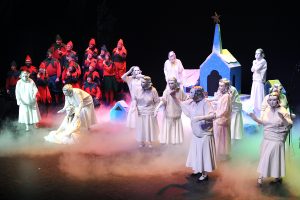 Le conte musical «Joyeux-Noël» de la Troupe V’là l’Bon Vent © photo : courtoisie La Troupe V'là l'Bon Vent.