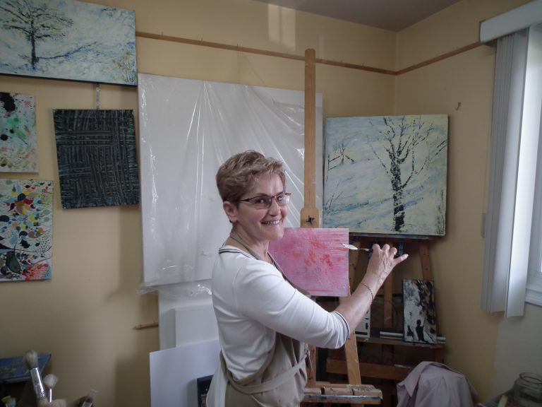 A la découverte de l&rsquo;atelier de Danielle Boivin