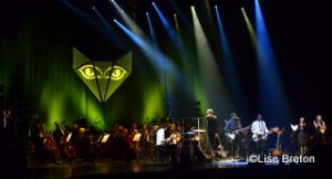 L'OSQ, le chef Alain Trudel, Karim Ouellet et ses musiciens