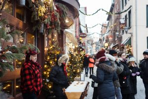 le temps des sucres dans le Quartier Petit Champlain