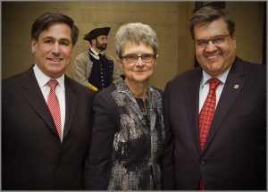 Pierre Rodrigue vice-président Communications, marketing Bell média, madame Madeleine Juneau directrice générale Maison Saint-Gabriel, monsieur Denis Coderre maire de Montréa