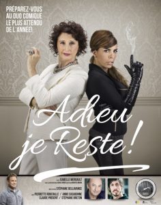Adieu je reste le 29 avril prochain !