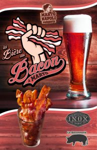 Affiche de Bière-Marto au Bacon