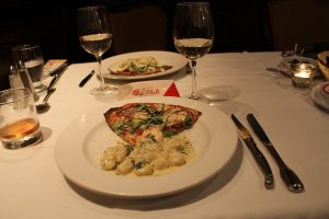le duo pizza et les gnocchis Fiorentina