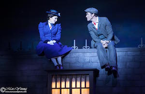 Joëlle Lanctôt (Mary Poppins) et Jean-François Poulin (Bert)