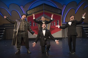 Elan Kunin (Franz), Jonathan Patterson (Roger), Mikey Samra (Leo) et Ryan Kligman (Carmen)