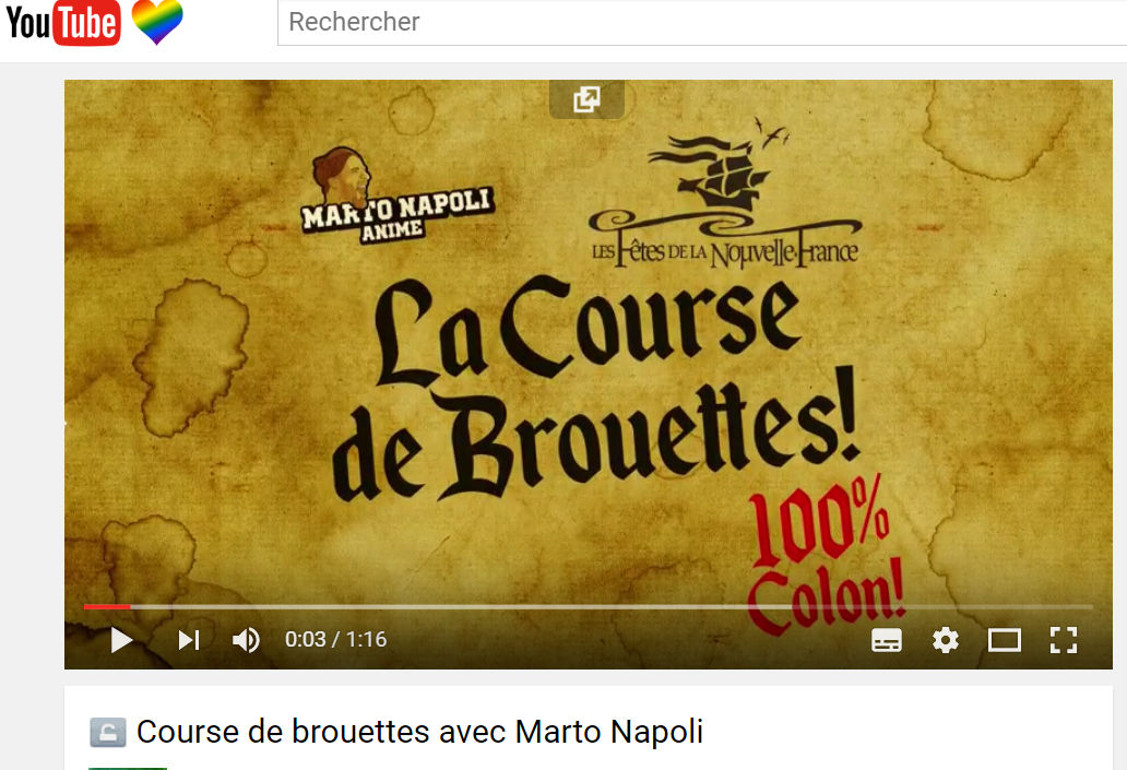 La Course de brouettes avec Marto Napoli