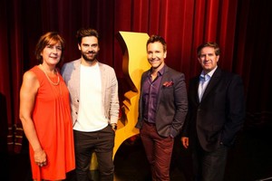 Éric Salvail et Jean-Philippe Wauthier, les animateurs du gala