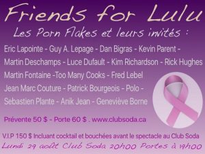 Friends for Lulu / Lulu Hugues atteinte d'un cancer