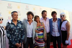 Robert Charlebois avec sa famille et avec Julien Clerc