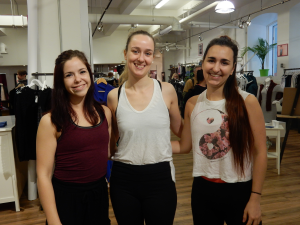 Sophie Champagne, Elizabeth Crispo,  Audrée Foucher