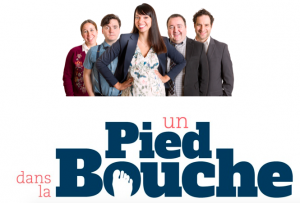 Un pied dans la bouche