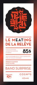 Le meating de la relève