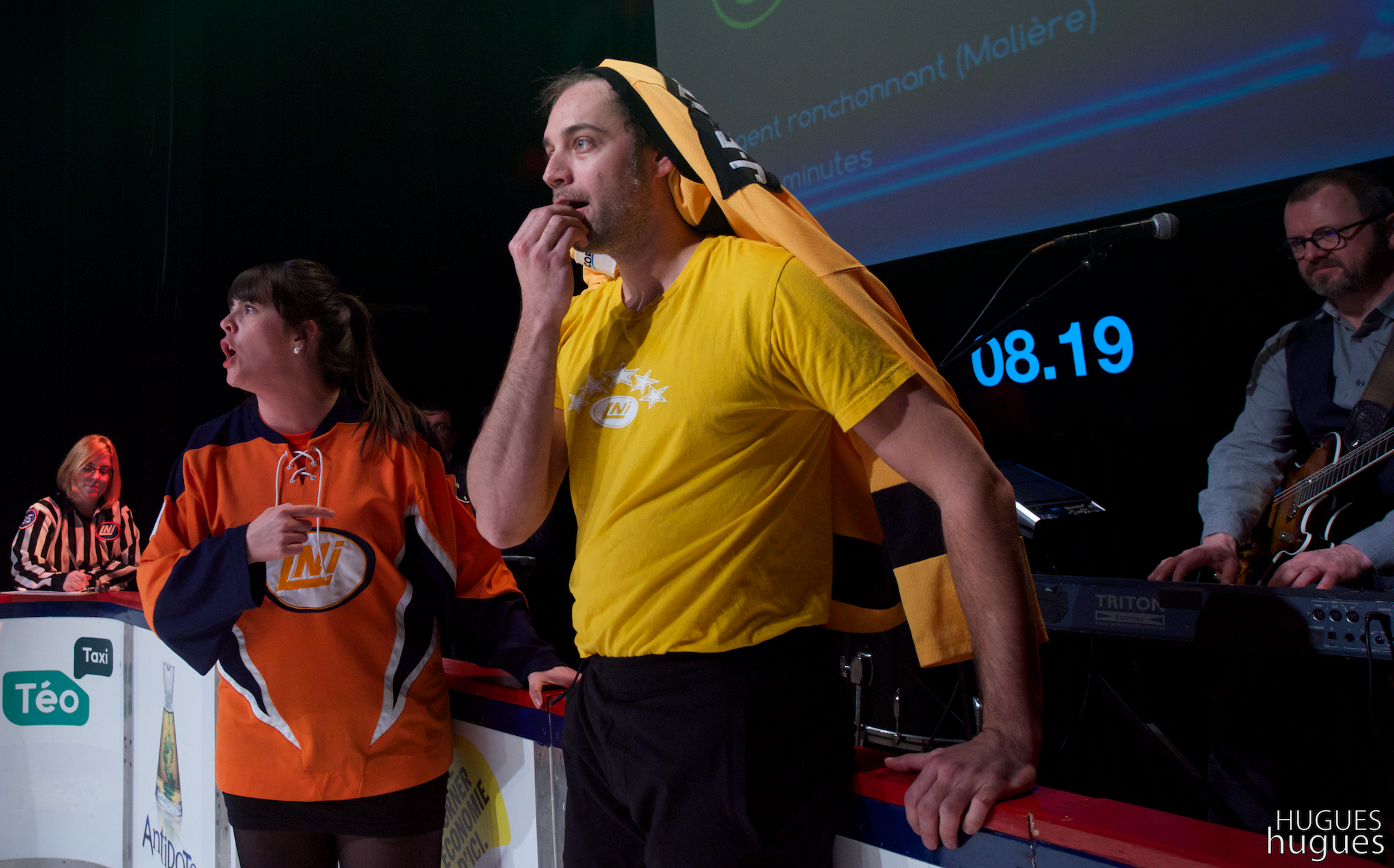 Joëlle Paré-Beaulieu et Jean-François Nadeau Photo: © Hugues Bergevin