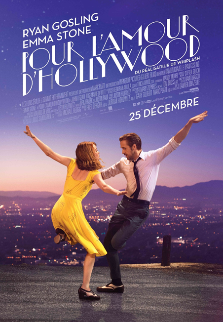 LA LA LAND / POUR L’AMOUR D’HOLLYWOOD  sept prix aux Golden Globes Award