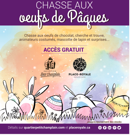 Chasse aux oeufs de Pâques