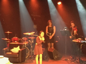 Naomie Turcotte , Marilyn Brassard choriste Ève-Marie Thibault violoniste