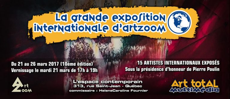 Une 10ème édition pour La Grande Exposition Internationale d’ArtZoom à Québec