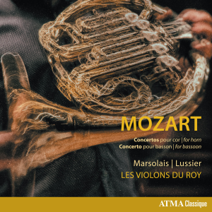 MOZART Concertos pour cor Concerto pour basson Marsolais | Lussier Les Violons du Roy