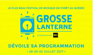 Grosse Lanterne - Programmation