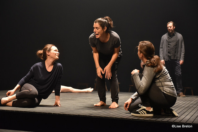 Sandrine Bisson, Marie-Hélène Thibault, Éveline Gélinas