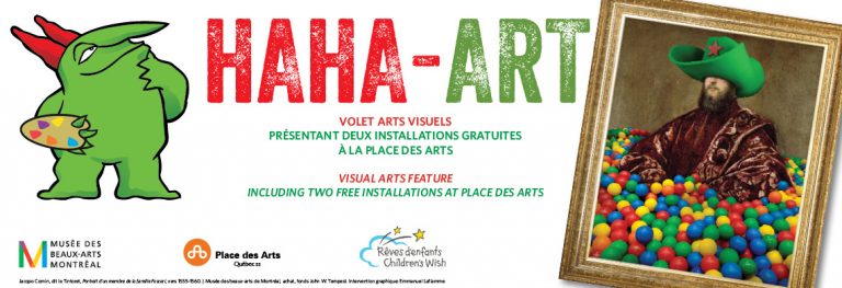 HAHA-ART : le volet arts visuels du Festival Juste pour rire propose deux représentations gratuites