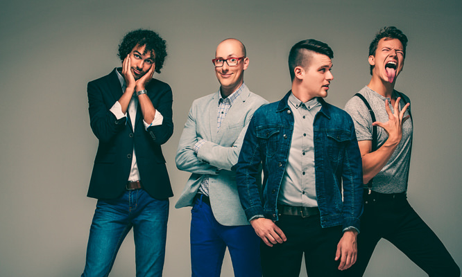 Le quatuor vocal QW4RTZ revient avec un nouveau spectacle à partir du 8 novembre