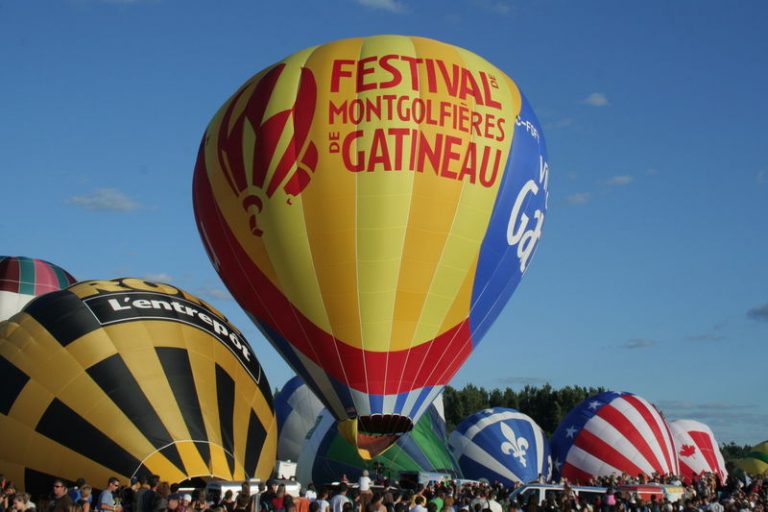 Laissez-vous emporter par les festivités du Festival de montgolfières de Gatineau
